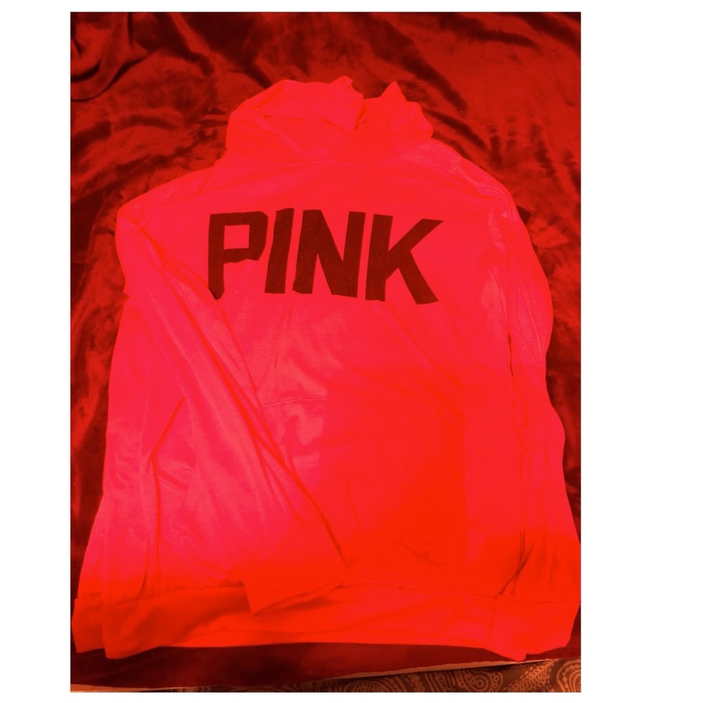 Pink Bright neon orange Sweater